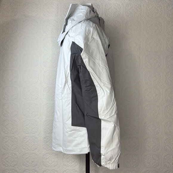 Camel Crown | White & Silver Waterproof Ski Jacket, Size S, NWT - Picture 8 of 14